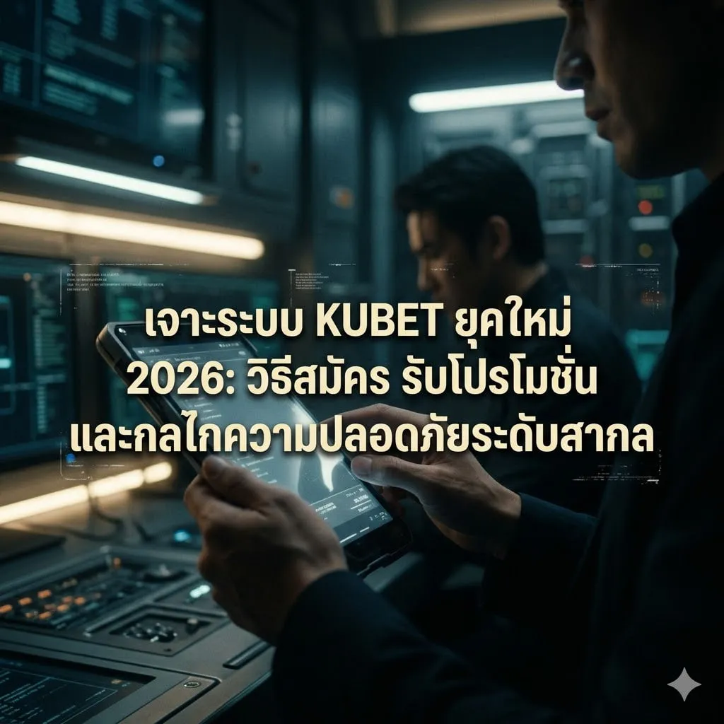 เจาะระบบ KUBET ยุคใหม่ 2026: วิธีสมัคร รับโปรโมชั่น และกลไกความปลอดภัยระดับสากล