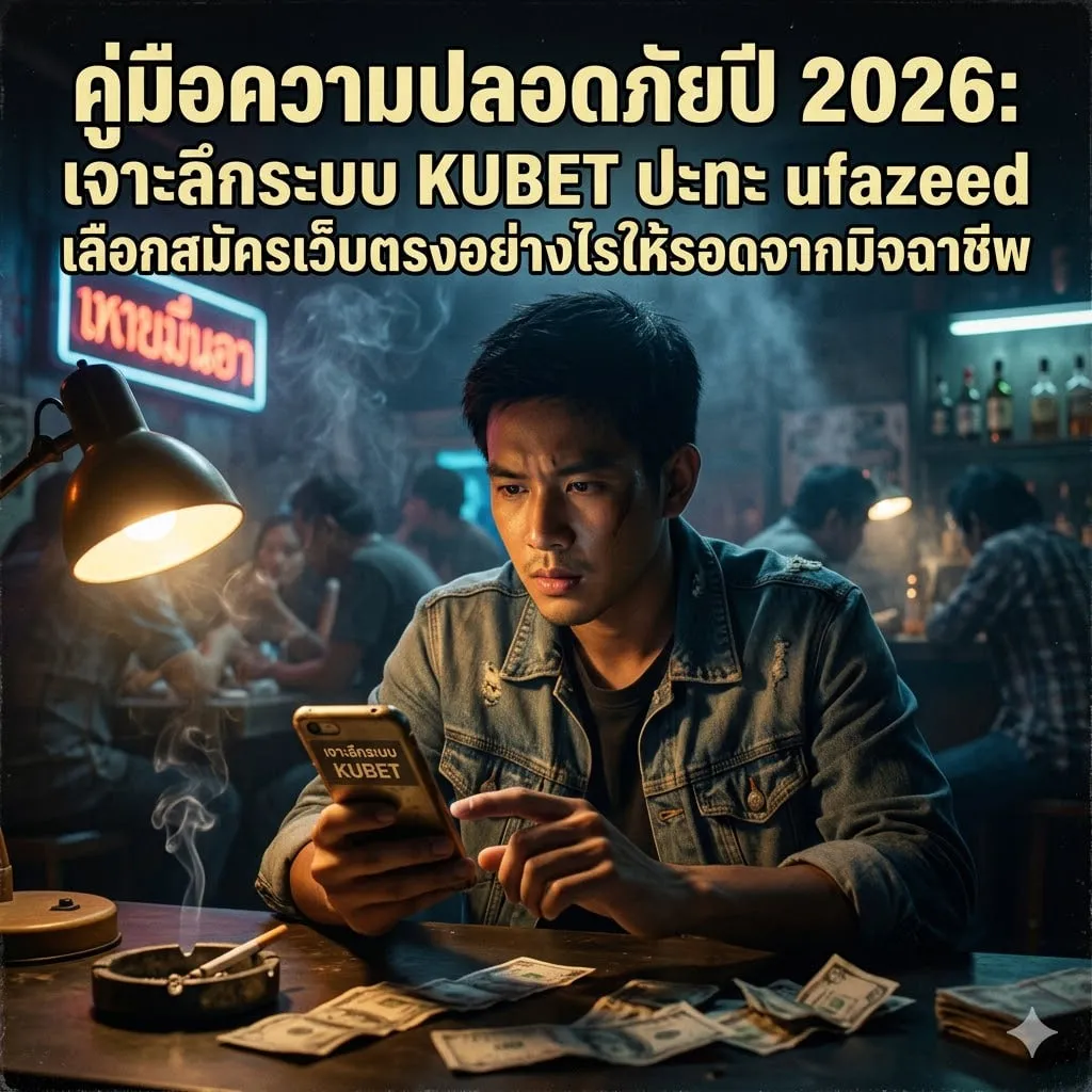 คู่มือความปลอดภัยปี 2026: เจาะลึกระบบ KUBET ปะทะ ufazeed เลือกสมัครเว็บตรงอย่างไรให้รอดจากมิจฉาชีพ