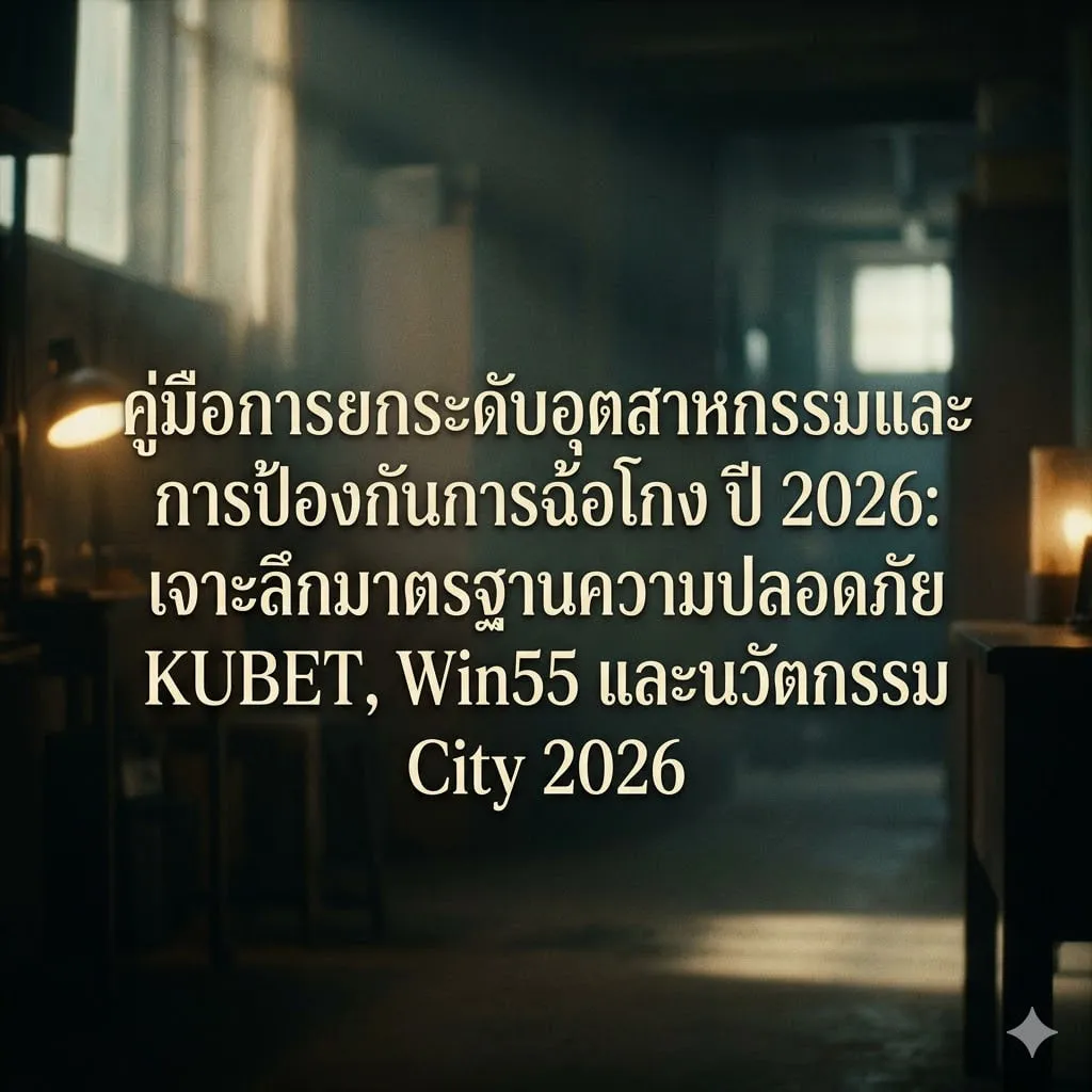คู่มือการยกระดับอุตสาหกรรมและการป้องกันการฉ้อโกง ปี 2026: เจาะลึกมาตรฐานความปลอดภัย KUBET, Win55 และนวัตกรรม City 2026
